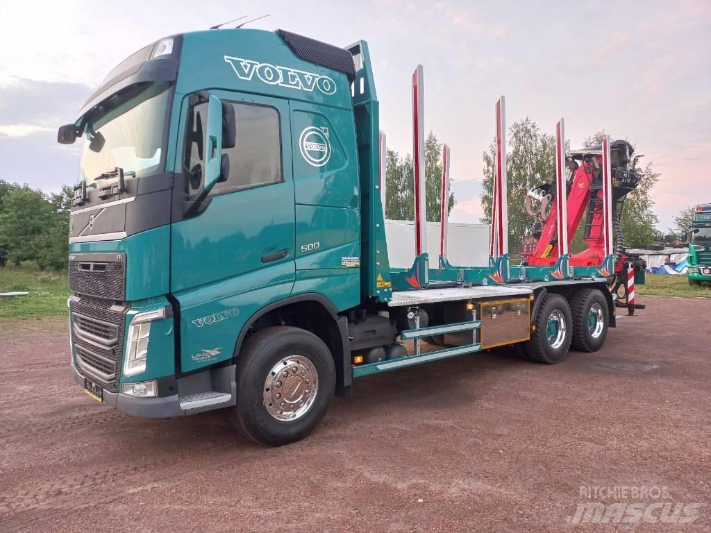 Volvo FH500 شاحنات أشجار