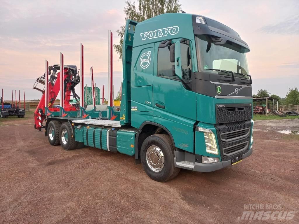 Volvo FH500 شاحنات أشجار