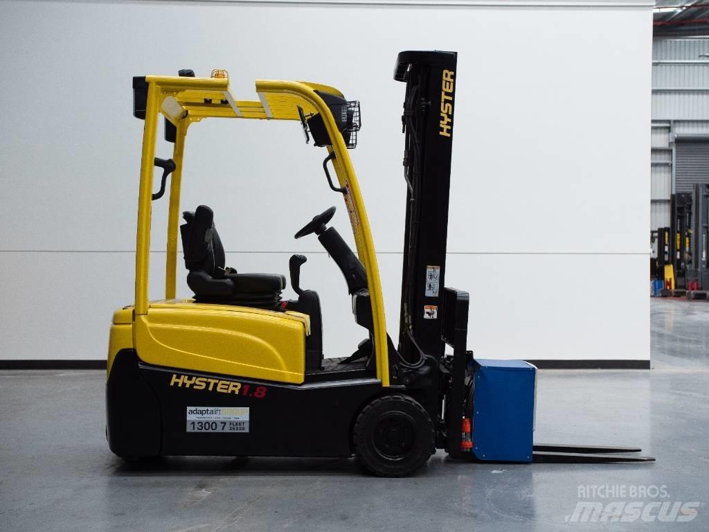 Hyster J1.8XNT شاحنات ذات رافعات شوكية تعمل بالكهرباء