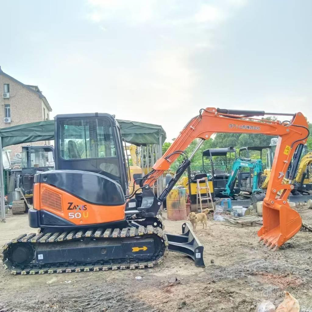 Hitachi ZX 50 U حفارات صغيرة أقل من 7 طن (حفارات صغيرة)