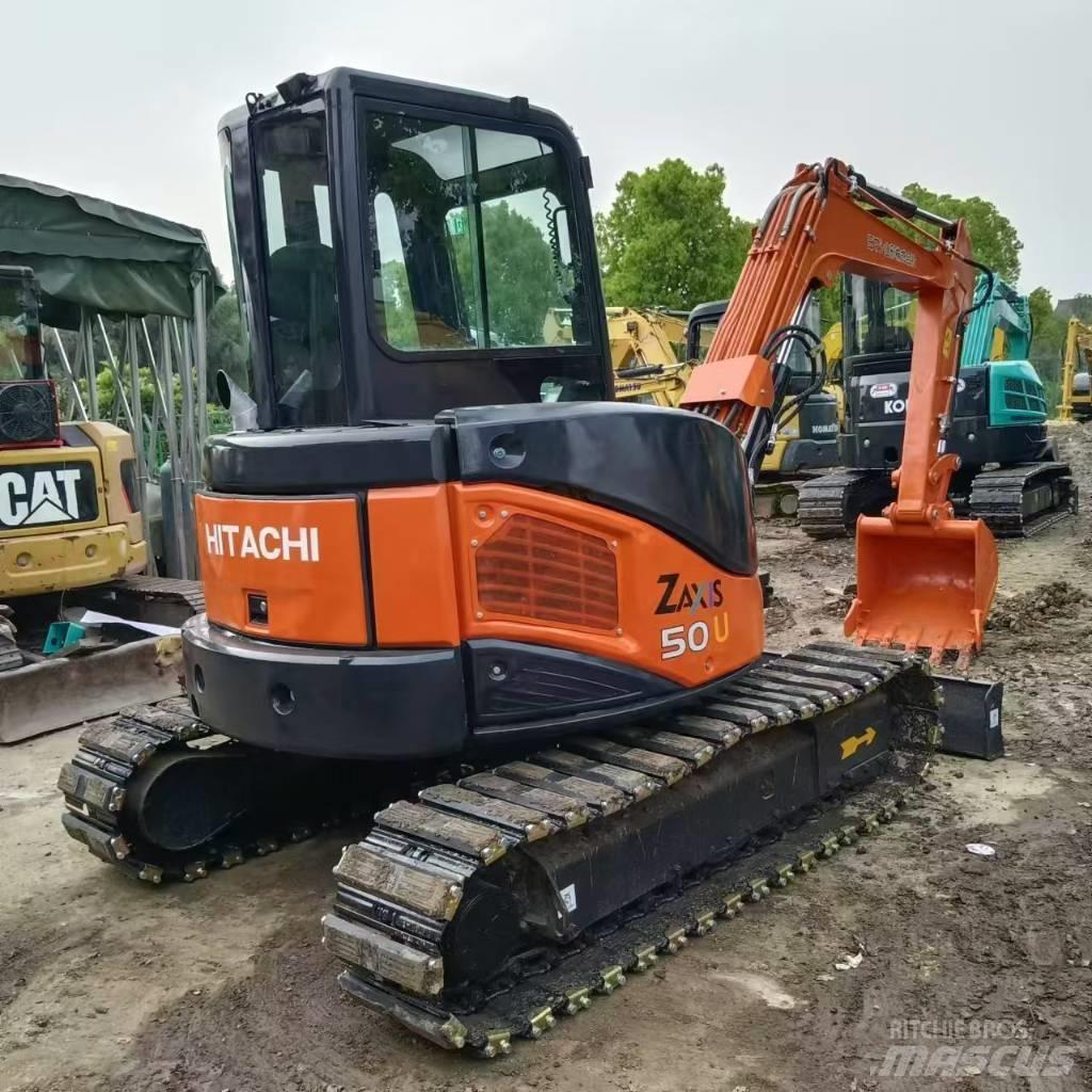 Hitachi ZX 50 U حفارات صغيرة أقل من 7 طن (حفارات صغيرة)