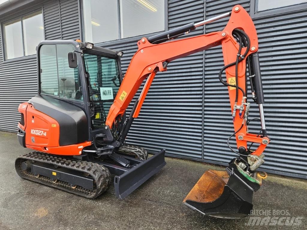 Kubota kx027-4 حفارات صغيرة أقل من 7 طن (حفارات صغيرة)