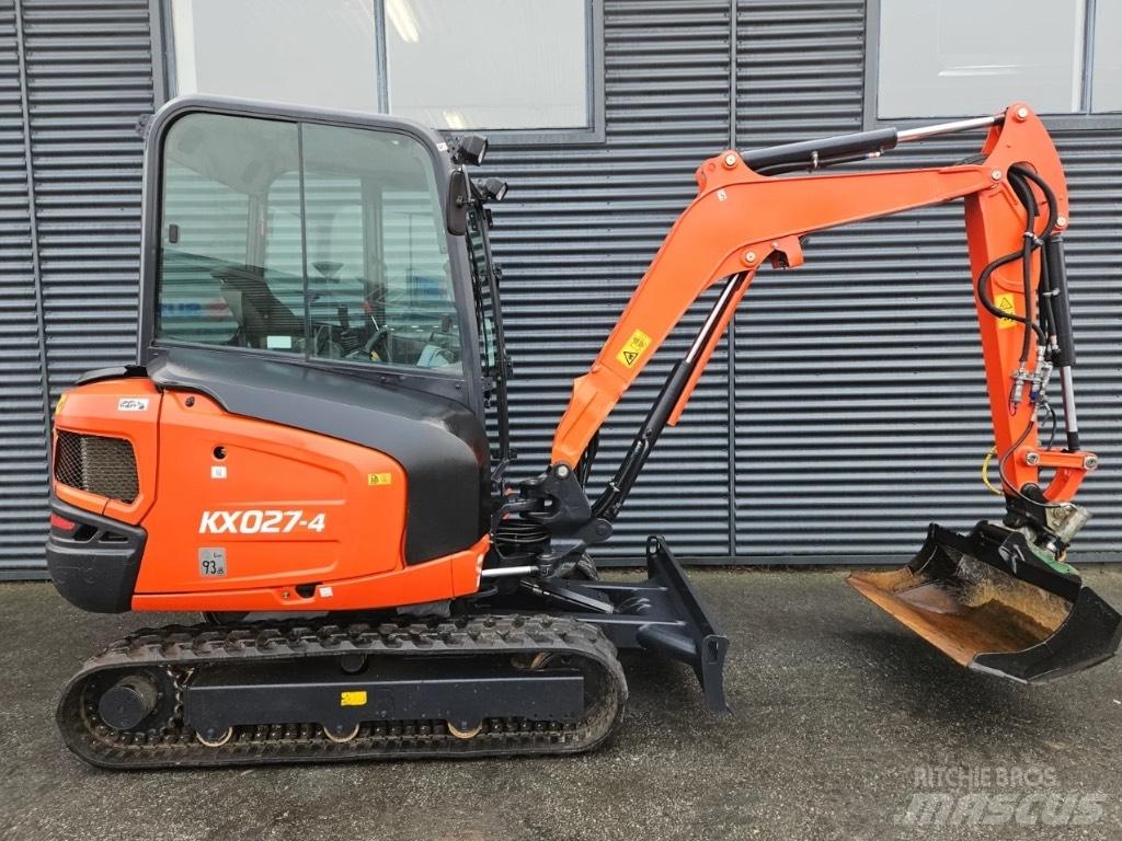 Kubota kx027-4 حفارات صغيرة أقل من 7 طن (حفارات صغيرة)