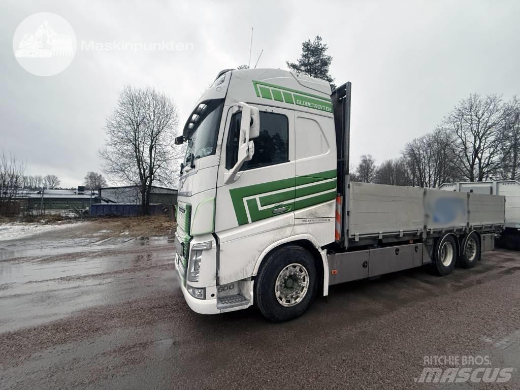 Volvo FH 500 شاحنات مسطحة/مفصلية الجوانب