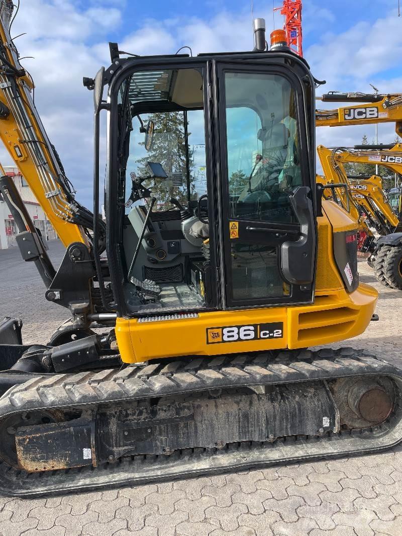 JCB 86C-2 TAB حفارات وسط 7 طن - 12 طن