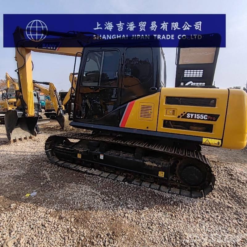 Sany SY155 حفارات وسط 7 طن - 12 طن
