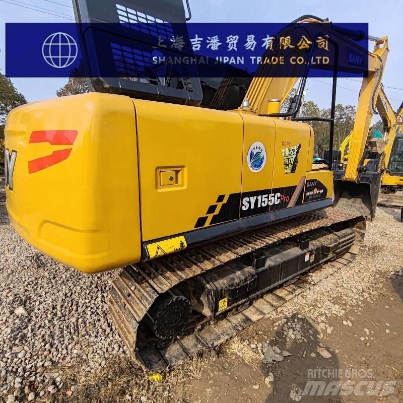 Sany SY155 حفارات وسط 7 طن - 12 طن