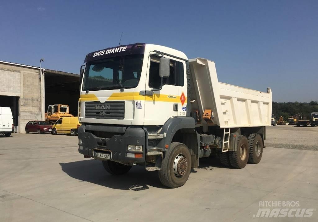 MAN TGA 33.410 شاحنات قلابة