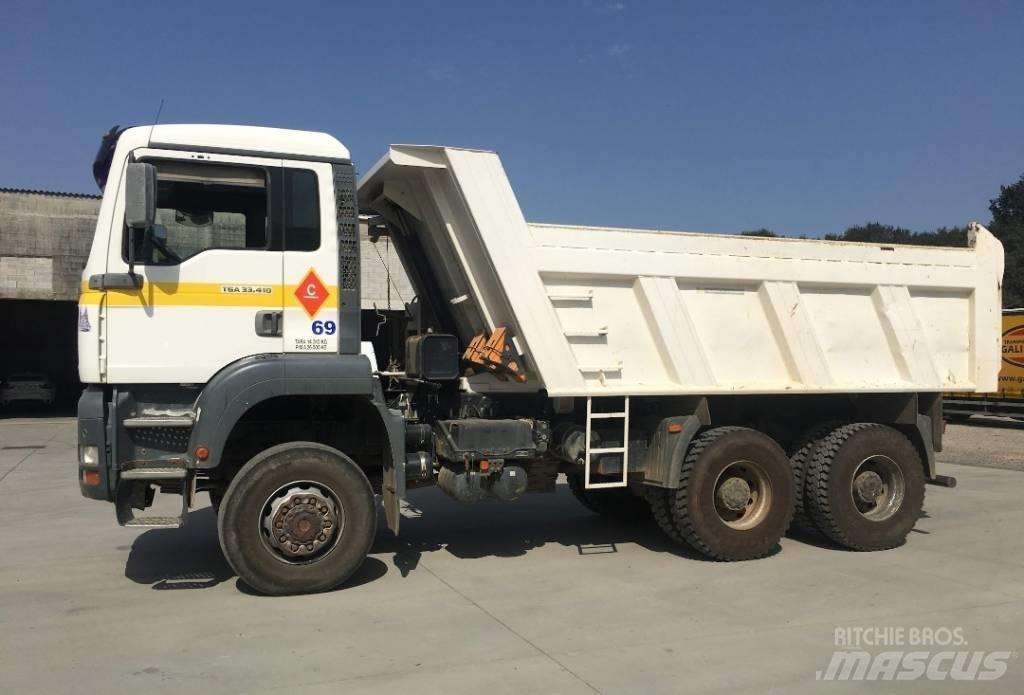 MAN TGA 33.410 شاحنات قلابة