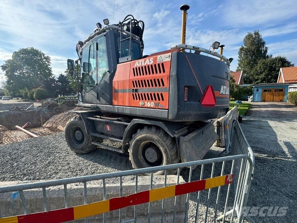 Atlas 160 W حفارات بعجل