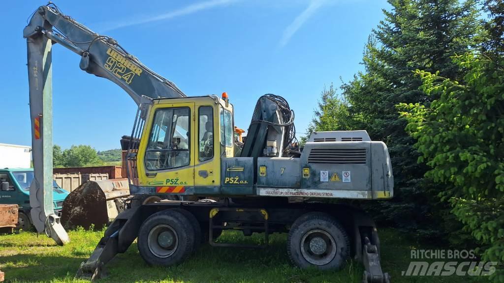 Liebherr A 924 حفارات بعجل