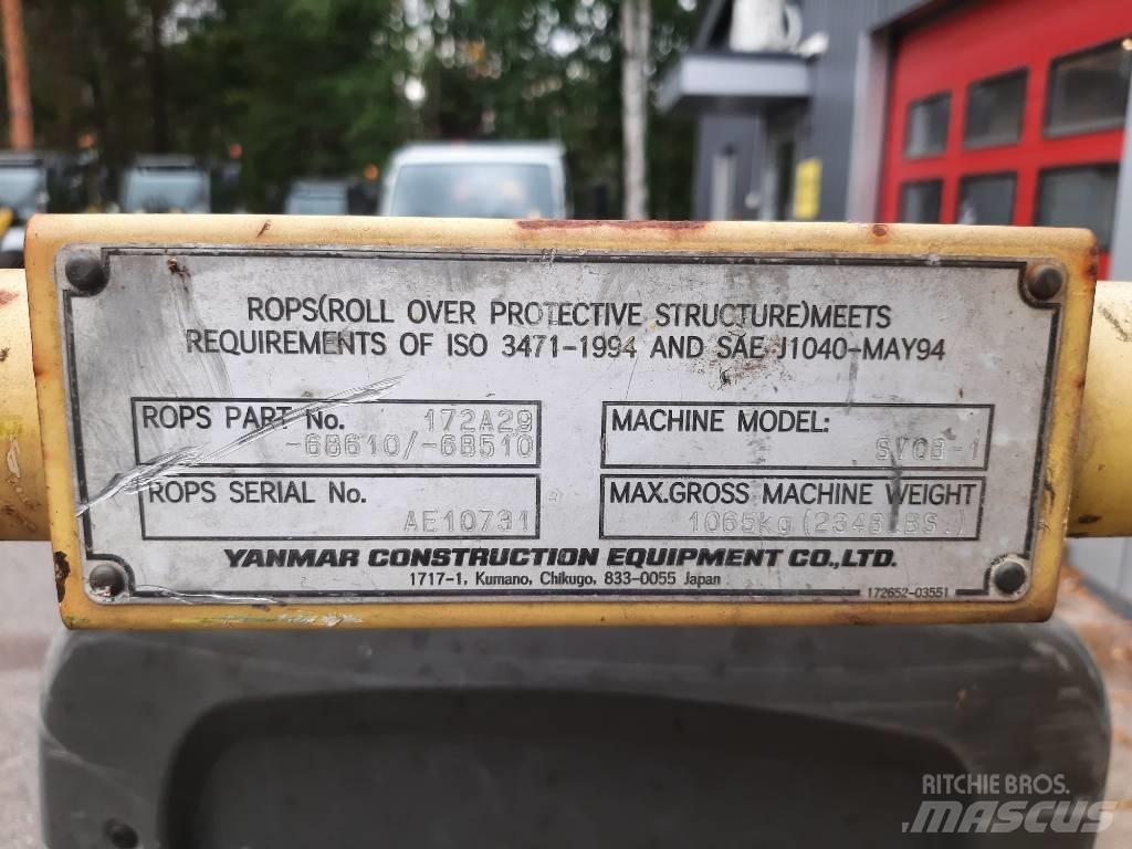 Yanmar SV 08-1 حفارات صغيرة أقل من 7 طن (حفارات صغيرة)