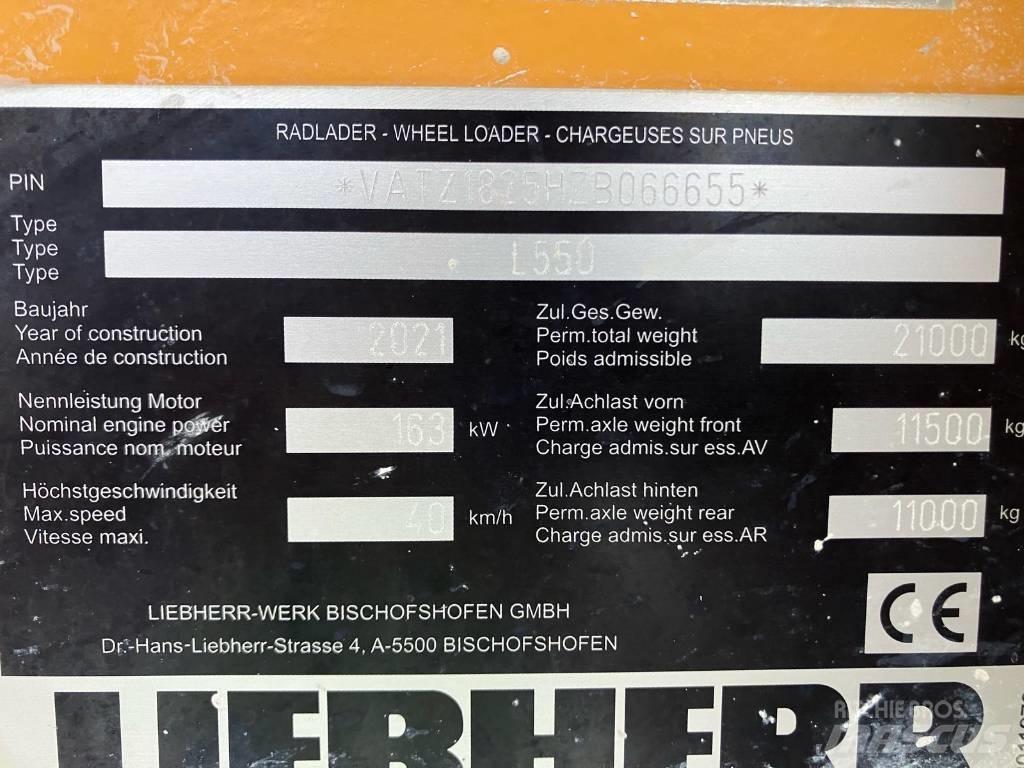 Liebherr L550 Xpower لوادر بعجل