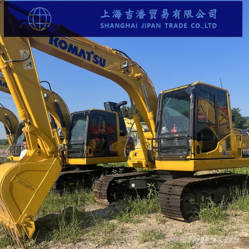 Komatsu PC 110 حفارات زحافة