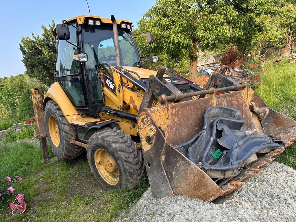 CAT 428 F لوادر ذات جرافات عكسية