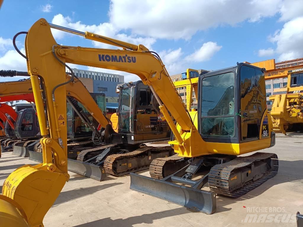 Komatsu PC 56 حفارات صغيرة أقل من 7 طن (حفارات صغيرة)