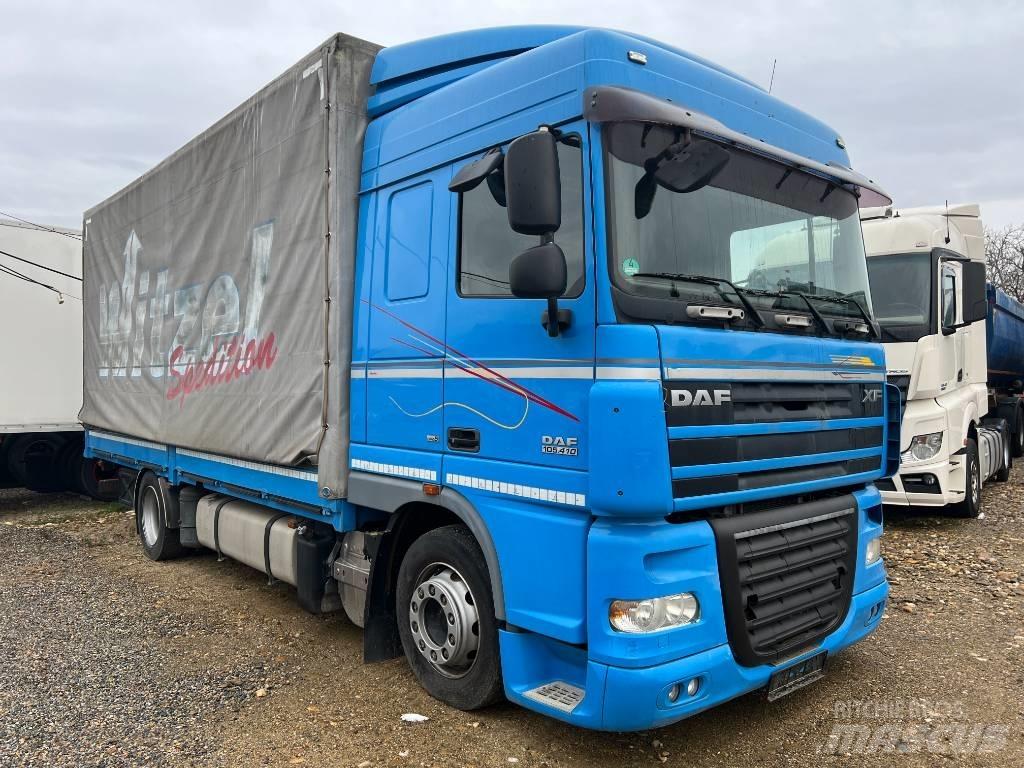 DAF XF105.410 شاحنات بغطاء جانبي