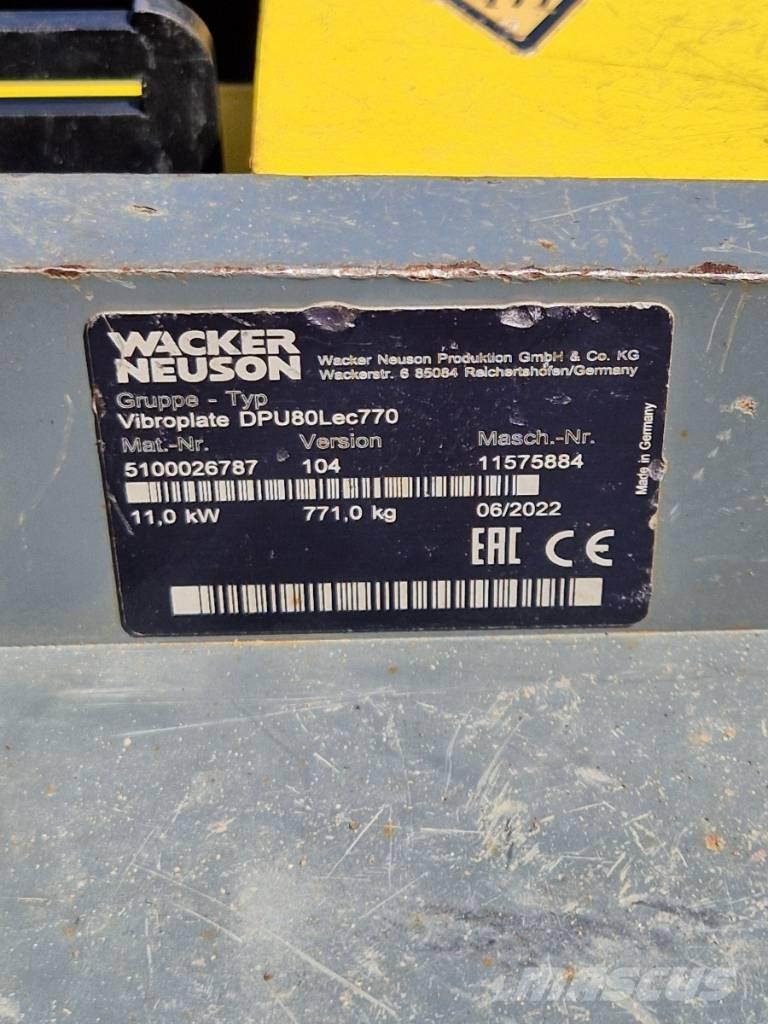 Wacker Neuson DPU 80 دكاكات أفقية