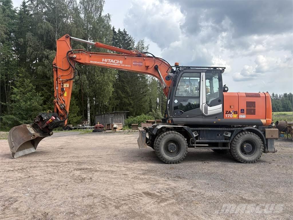 Hitachi ZX170W-3 حفارات بعجل