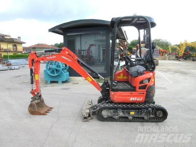 Kubota U 17-3 حفارات صغيرة أقل من 7 طن (حفارات صغيرة)