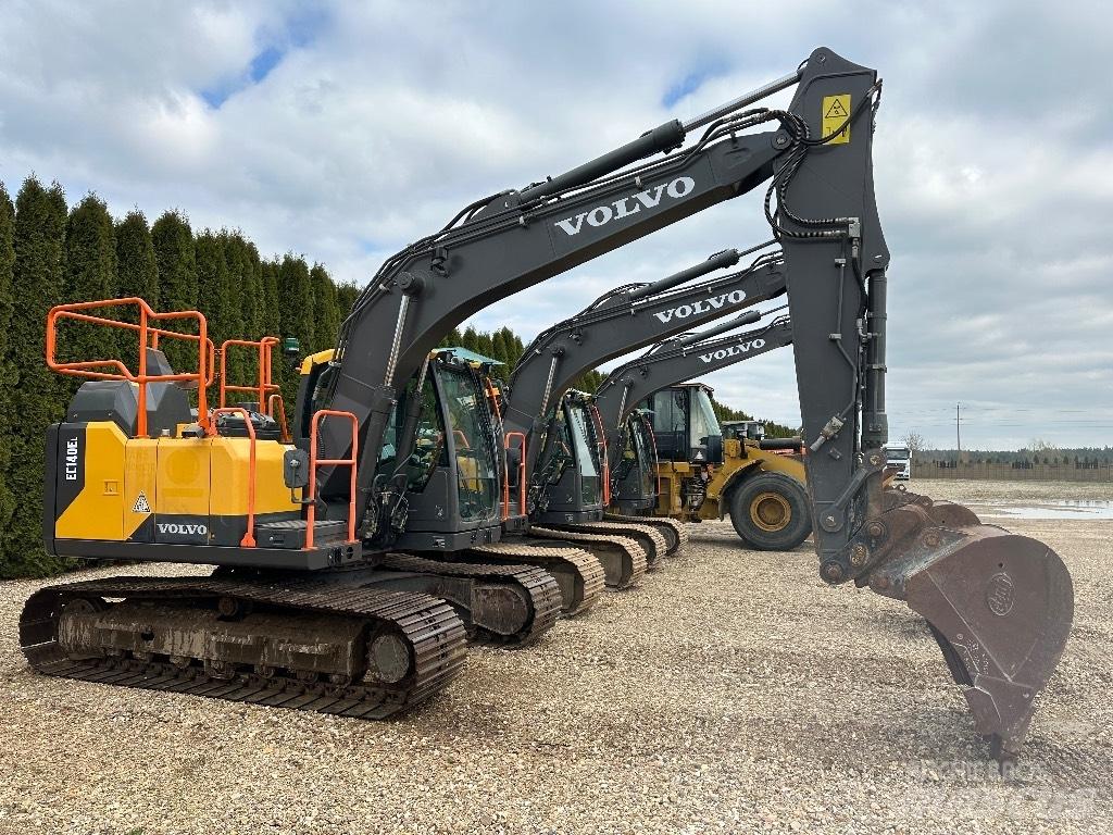 Volvo EC 140 EL حفارات زحافة