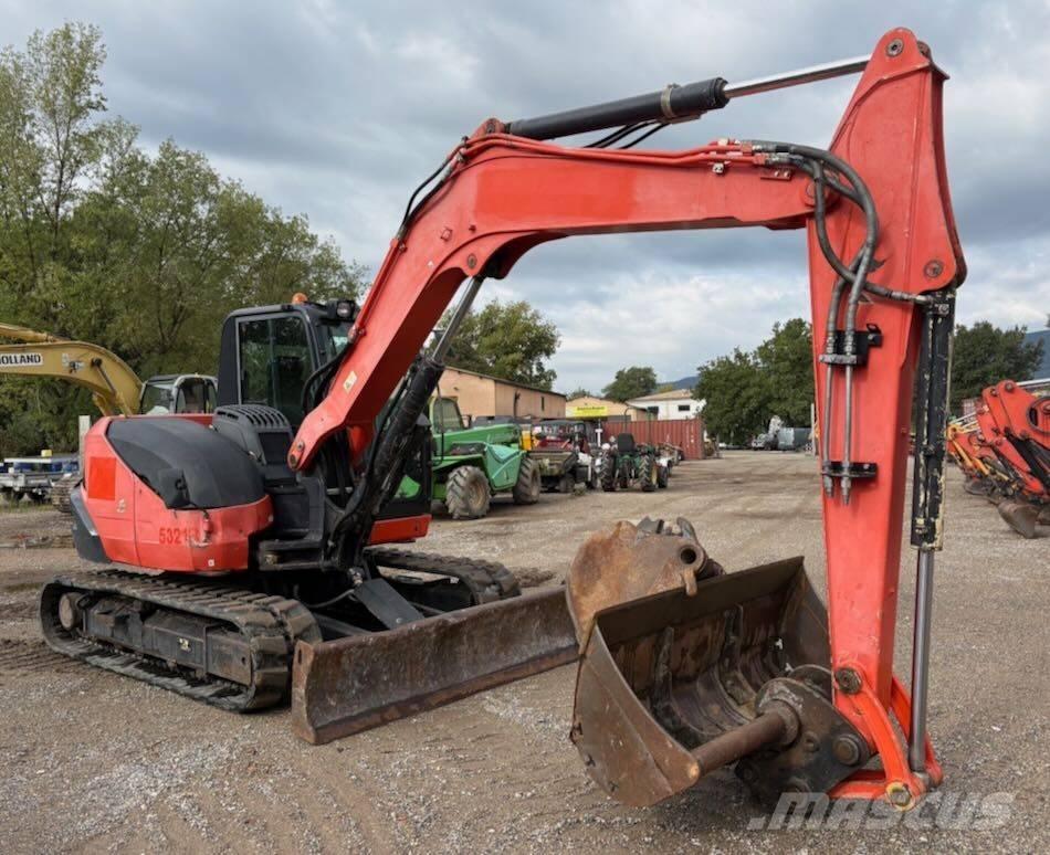Kubota KX 080-4 حفارات وسط 7 طن - 12 طن