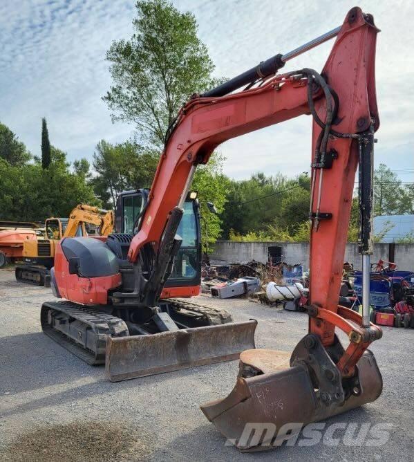Kubota KX 080-4 حفارات وسط 7 طن - 12 طن