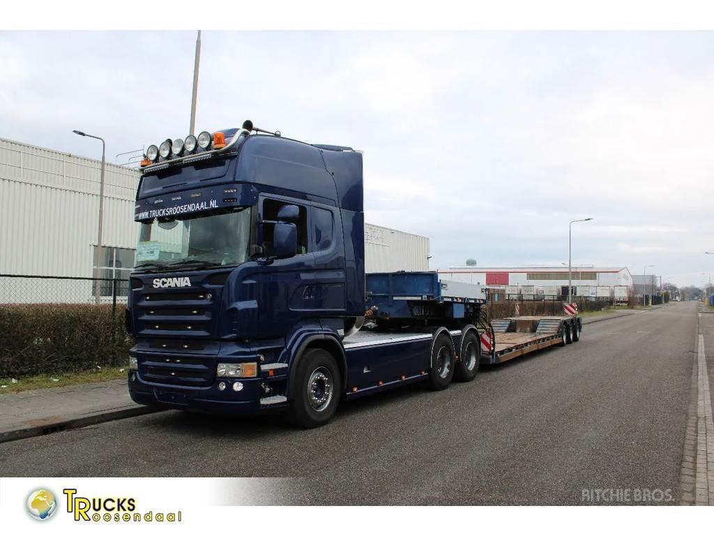 Scania R580 V8 + 6X4 وحدات الجر