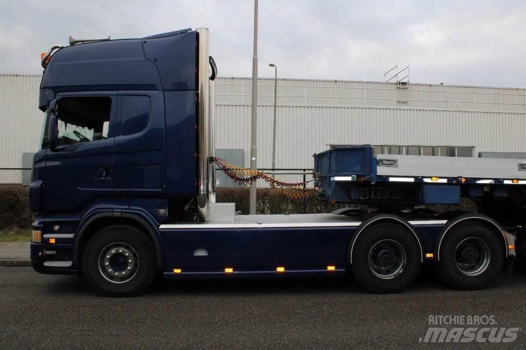Scania R580 V8 + 6X4 وحدات الجر