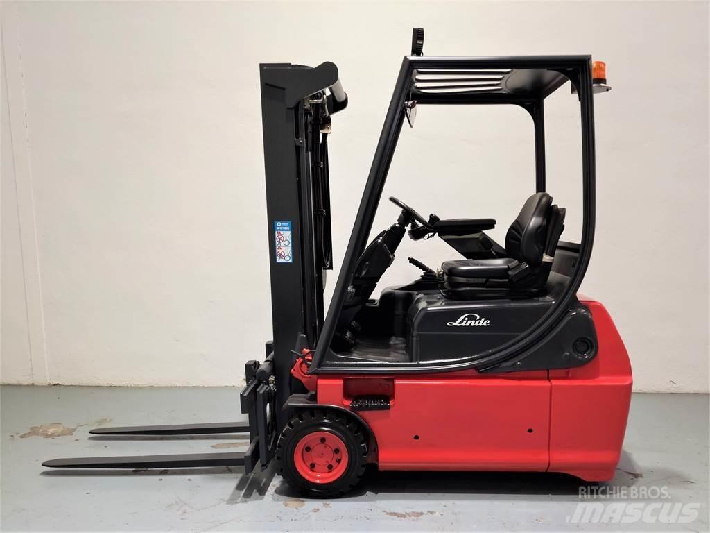 Linde E16 02 شاحنات ذات رافعات شوكية تعمل بالكهرباء