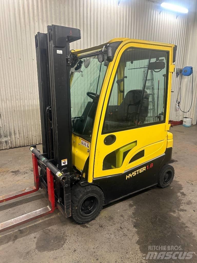 Hyster J 1.8 XN MWB شاحنات ذات رافعات شوكية تعمل بالكهرباء
