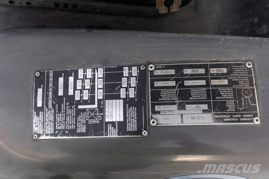 Manitou MI 35 G شاحنات LPG