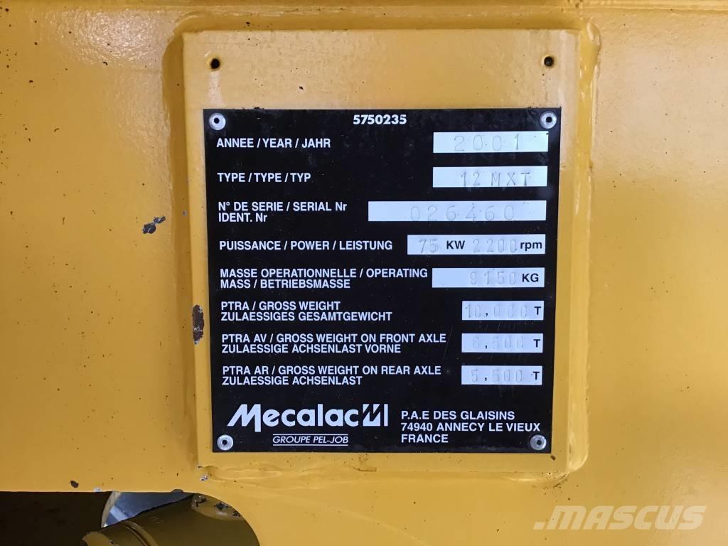 Mecalac 12 MXT حفارات بعجل