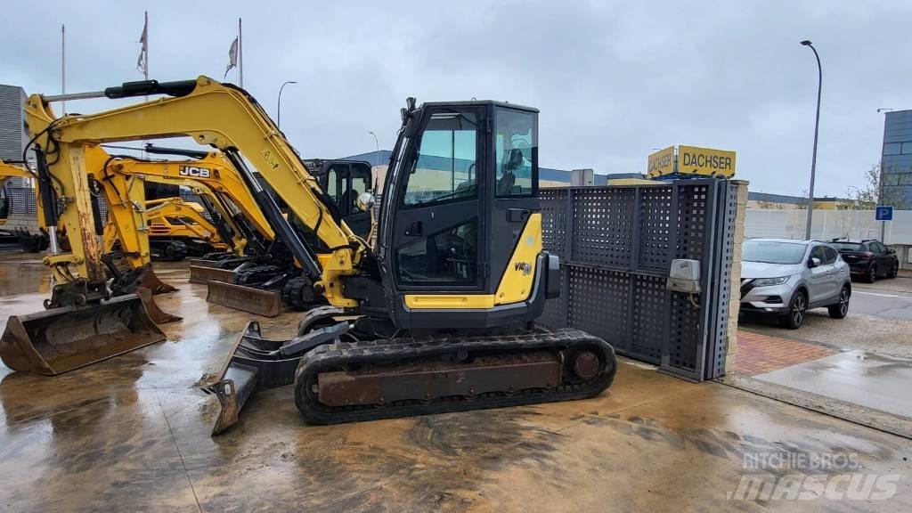 Yanmar Vio 80-1A حفارات وسط 7 طن - 12 طن