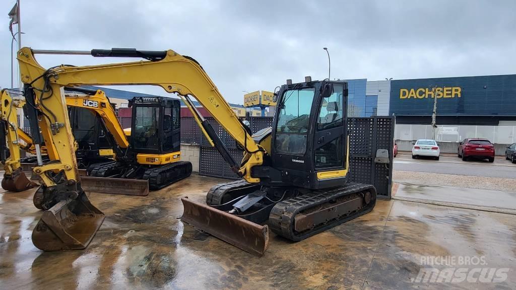 Yanmar Vio 80-1A حفارات وسط 7 طن - 12 طن