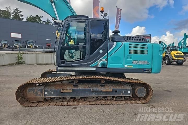 Kobelco SK 260 LC-10 حفارات زحافة