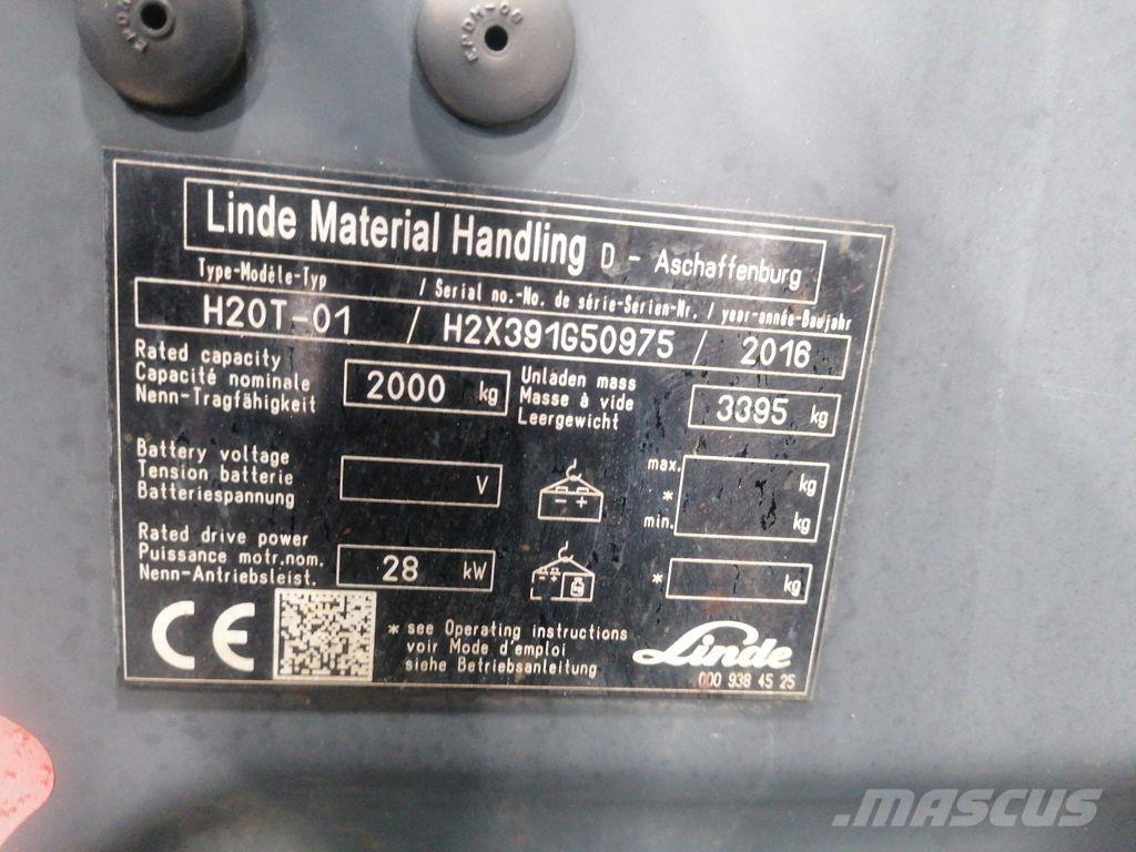 Linde H20T-01 شاحنات LPG