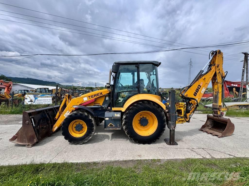 Terex 880 SX لوادر ذات جرافات عكسية