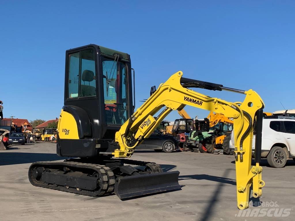 Yanmar Vio 25-4 حفارات صغيرة أقل من 7 طن (حفارات صغيرة)