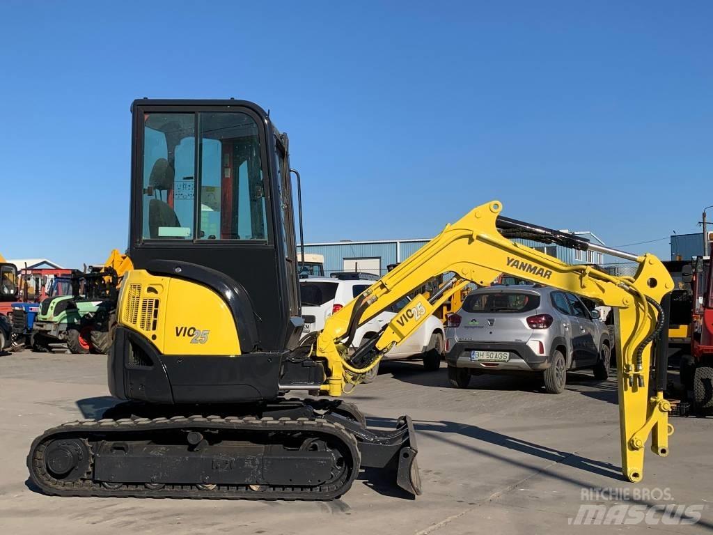 Yanmar Vio 25-4 حفارات صغيرة أقل من 7 طن (حفارات صغيرة)