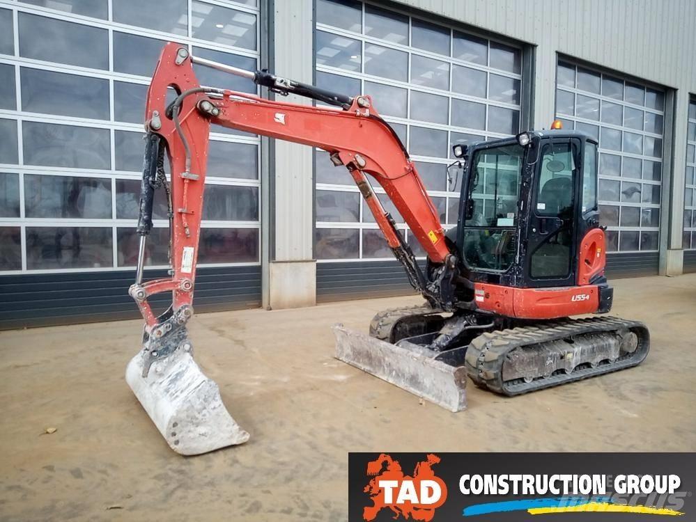 Kubota U 55-4 حفارات صغيرة أقل من 7 طن (حفارات صغيرة)