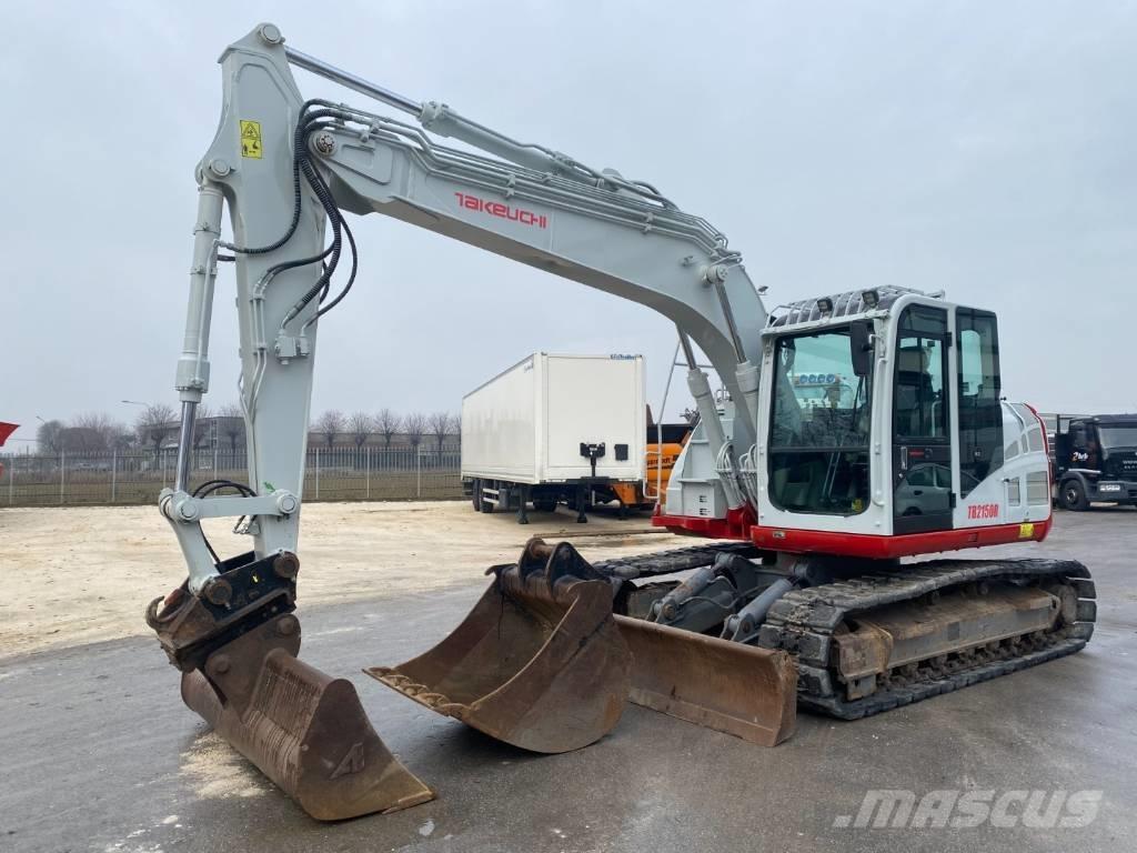 Takeuchi TB 2150 R حفارات زحافة