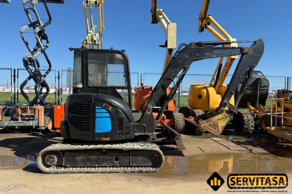 Komatsu PC 55 MR-2 حفارات صغيرة أقل من 7 طن (حفارات صغيرة)