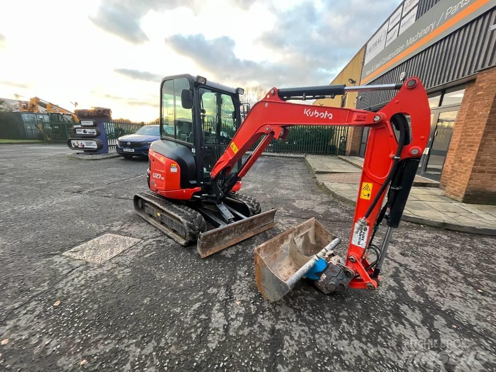 Kubota U 27-4 حفارات زحافة