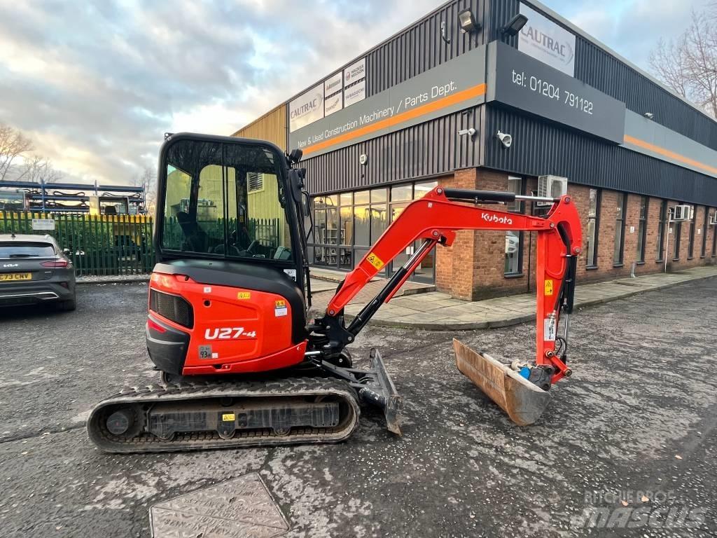 Kubota U 27-4 حفارات زحافة