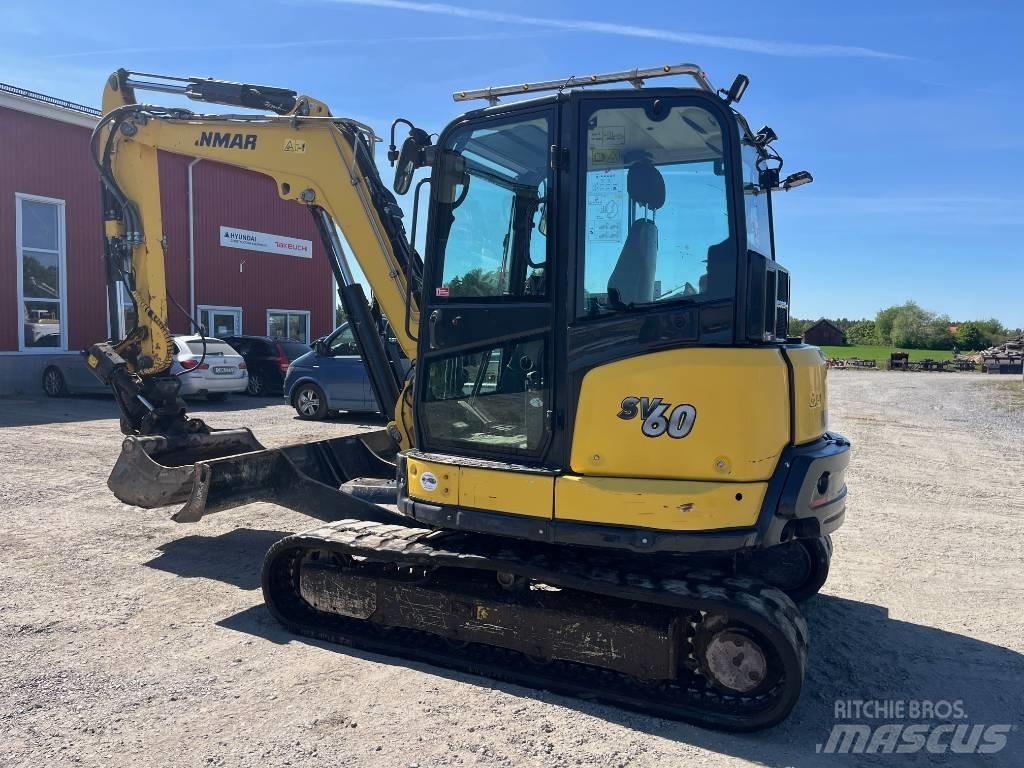 Yanmar SV 60 A حفارات صغيرة أقل من 7 طن (حفارات صغيرة)