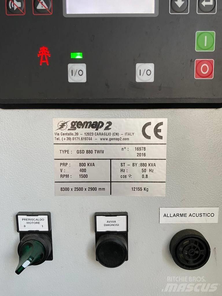  gemap 2 GSD 880 TWIV مولدات ديزل