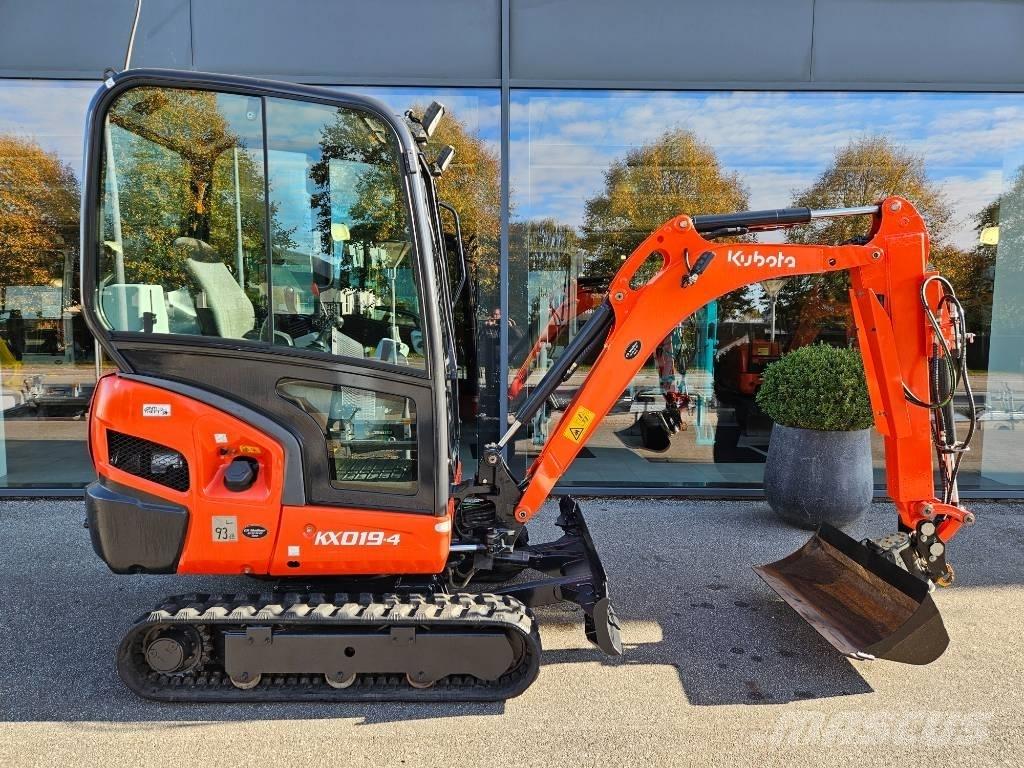 Kubota KX 019-4 حفارات صغيرة أقل من 7 طن (حفارات صغيرة)