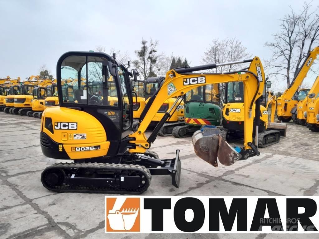 JCB 8026 CTS حفارات صغيرة أقل من 7 طن (حفارات صغيرة)