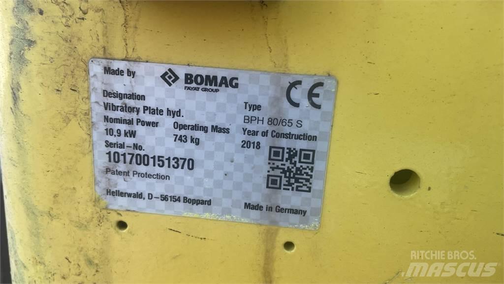 Bomag BPH 80/65 S ضاغطات التربة